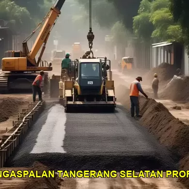 Rahasia Memilih Kontraktor Aspal Berkualitas di Tangerang Selatan